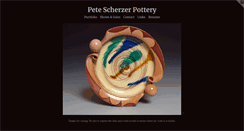 Desktop Screenshot of petescherzerpottery.com